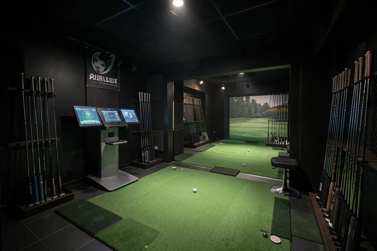 Golf fitting studio bay in Meroveld Eindhoven